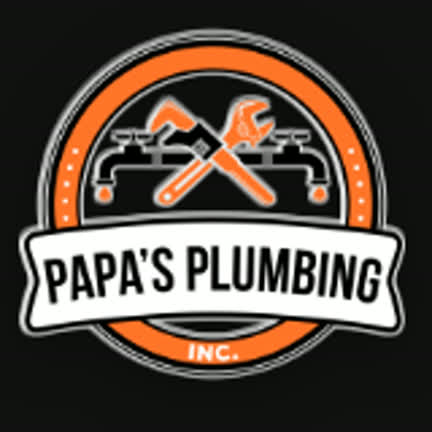 Papa's Plumbing Inc. circular badge logo